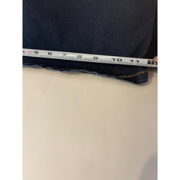 Torrid‎ Women’s 24R Luxe Slim Boot Dark Blue Denim Wash Flare Jeans - Picture 3 of 10